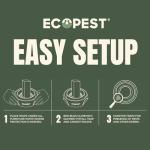 Bed Bug Interceptors - 8 Pack Traps (White)