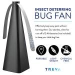 Chemical-Free Bug Fan with Holographic Blades - 2 Pack
