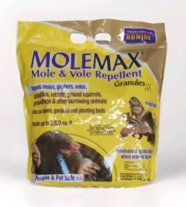 Bonide MOLEMAX Granules - Safe Mole & Vole Repellent