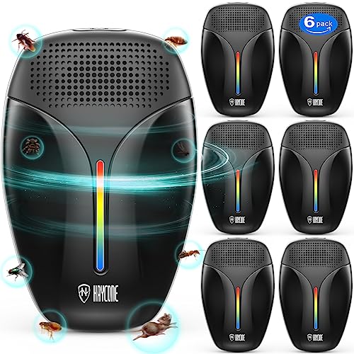 Ultra Effective Ultrasonic Pest Repeller – 6 Pack