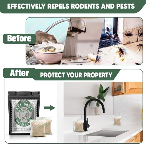 Peppermint Pest Control Pouches for Mice and Bugs