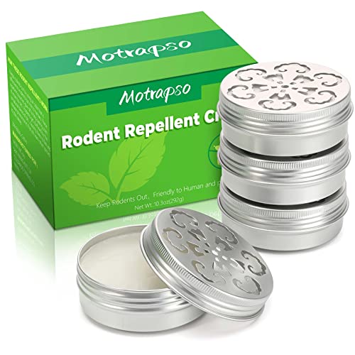 Peppermint Oil Rodent Repellent - 4 Pack
