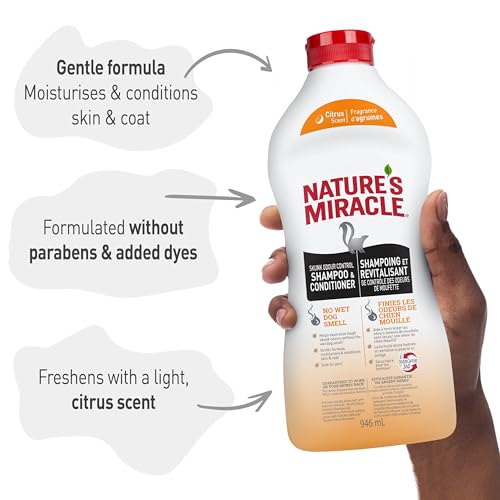 Nature's Miracle Citrus Skunk Odor Control Shampoo