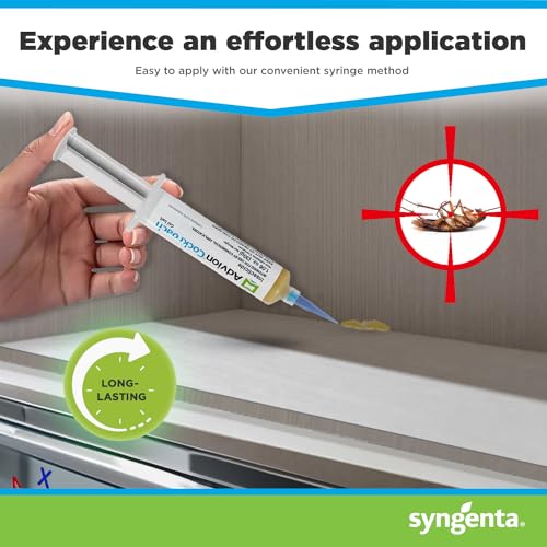 Advion Cockroach Gel Bait - Indoor/Outdoor Pest Control