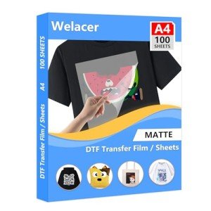 100 Sheets A4 DTF Transfer Film Paper