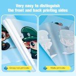 Yamation DTF Glossy Transfer Film 8.5"x11" - 50 Sheets