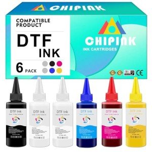 Chipink Premium DTF Ink Refill Bundle 600ML