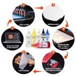 Premium DTF Ink 1000ML 6 Pack for Printers