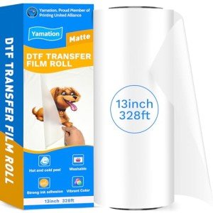 Yamation 13" DTF Transfer Film Roll - 328 ft