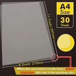 A-SUB DTF Transfer Film - 30 A4 Sheets