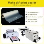 Yamation 13" DTF Transfer Film Roll - 328 ft