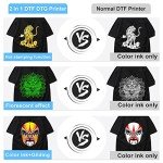 Automatic A3 DTF & DTG Flatbed Printer