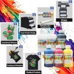 IMEDA 250ML DTF Ink Combo Pack 6 Bottles