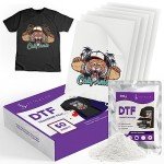 SlickLab A4 DTF Film and Powder Bundle