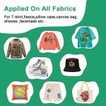 MZK DTF Ink Premium DTF Transfer Ink for PET Film, Refill for DTF Printers Ink, Heat Transfer Printing Direct to Film + 500g DTF Powder (5X 250ml CMYKW)