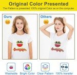 Yamation DTF Transfer Film: A3 50 Sheets Premium Double-Sided Matte Finish PET Transfer Paper Direct to T Shirts