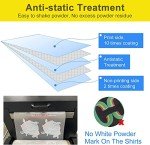 Yamation DTF Transfer Film: A3 50 Sheets Premium Double-Sided Matte Finish PET Transfer Paper Direct to T Shirts