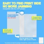 LCL 50 Sheets DTF Transfer Film Paper A4(8.4" x 11.7") Pretreat Sheets, PET Heat Transfer Paper for all DTF Printers Direct Print on T Shirts Textile