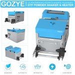 Upgraded GOZYE DTF Powder Shaker and Dryer for A3+/A3/A4 DTF Printing,Automatic Integration TPU Adhesive Powder Shaking Machine for Printing on Clothes