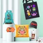 DTF Transfer Film, 50 Sheets 8.5"*11" DTF Paper with Smart Printing Pad for All Sublimation&DTF Printers,DTF Film for Sublimation Hack,Upgraded Premium Direct to Film for All Fabrics