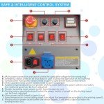 Upgraded GOZYE DTF Powder Shaker and Dryer for A3+/A3/A4 DTF Printing,Automatic Integration TPU Adhesive Powder Shaking Machine for Printing on Clothes