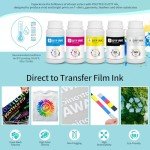 Polytech Premium DTF Ink 6x250ML - Vibrant Colors