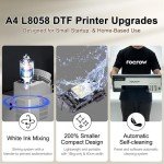 A4 DTF Printer with Roll Feeder & Ink Kit