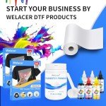 Welacer A3 DTF Transfer Glossy Film Sheets