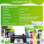 CenDale 600ML DTF Transfer Ink for Printers