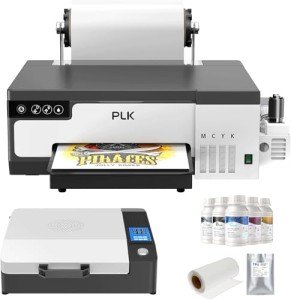 PLK A4 DTF Printer with Roll Feeder Bundle