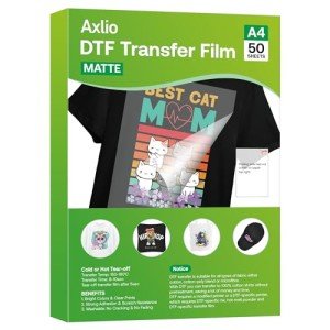 50 Sheets DTF Transfer Film Paper 8.5"x11
