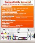 Yitentek 1500ML Sediment-Free DTF Ink Set