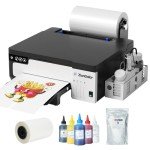 ZionQolor A4 DTF Printer with White Ink System