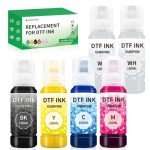 GUBFFON 600ML Auto-Fill DTF Ink Kit