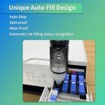 GUBFFON 600ML Auto-Fill DTF Ink Kit