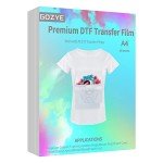 GOZYE DTF Transfer Film - 50 A4 Matte Sheets