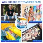A4 Double Sided DTF Transfer Film - 35 Sheets