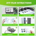 Aoder A4 DTF Transfer Film - 50 Sheets
