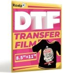 KOALA DTF Transfer Film 8.5x11, 50 Sheets