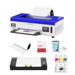 PUNEHOD A4 DTF Printer for Dark & Light Fabrics