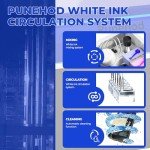 PUNEHOD A4 DTF Printer for Dark & Light Fabrics