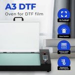 PUNEHOD A4 DTF Printer for Dark & Light Fabrics