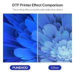 PUNEHOD A4 DTF Printer for Dark & Light Fabrics