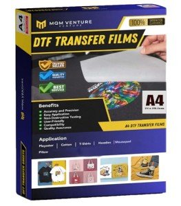 DTF Transfer Film – 30 Sheets A4 Matte PET
