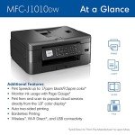 Brother MFC-J1010DW Wireless Color Inkjet Printer