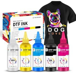 Polytech 600ML Premium DTF Ink for Vibrant Prints