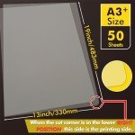 A-SUB 13"x19" DTF Transfer Film - 50 Sheets
