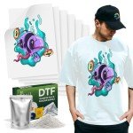 Prail DTF Transfer Film and Powder Bundle