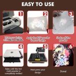 A-SUB 13"x19" DTF Transfer Film - 50 Sheets