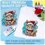 DTF Ink for Epson Printers - 6 Pack (100ml)